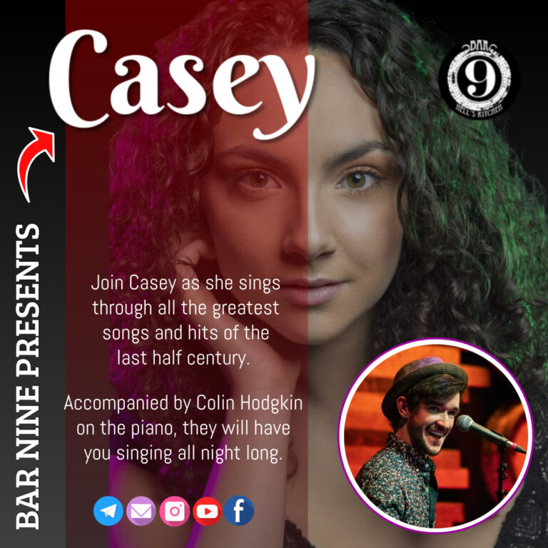 Join casey as she sings through all the greatest songs and hits of the last half century
